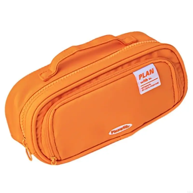 Y5LB Túi Đựng Văn Phòng Phẩm Túi Đựng Bút Chì Có Thể Mở Rộng Hộp Đựng Bút Thẩm Mỹ Túi Đựng Bút Dung Tích Lớn Bút Ban Tổ Chức Bút