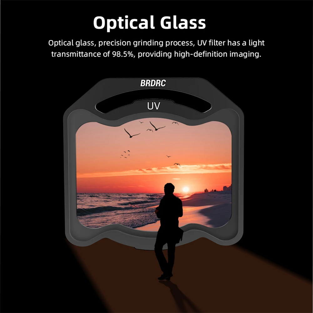 For DJI O4 Air Unit Pro Filter Lens Filter Set UV CPL ND8/16/32/64 Camera Lens Filter Kit Lens Filter Kit Drone Lens Accessories