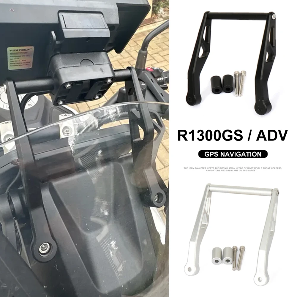

R1300GS Motorcycle Accessories Aluminum GPS navigation bracket For BMW R1300ADV R1300GS Adventure R1300 R 1300 ADV 2023 2024