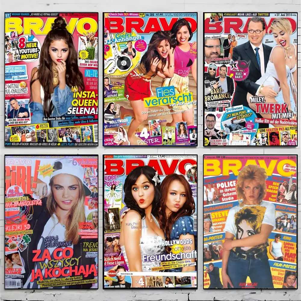 Magazine Publication Bravo GiRL Poster Superior Home Space  Indoor Decorative Art & Home Decor