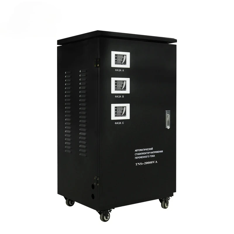 

Factory Price Automatic 20KVA 30KVA 40KVA Three Phase AC 380V Voltage Regulators/Stabilizers for Industrial Machines