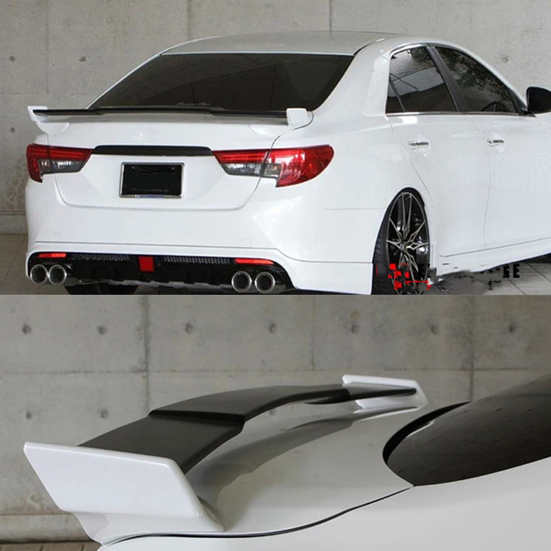 For Toyota MARKX GS Auto Spoiler FRP Material Car Trunk Rear Lip Refit ACCESSORIES Tail Wing 202-2017 Year