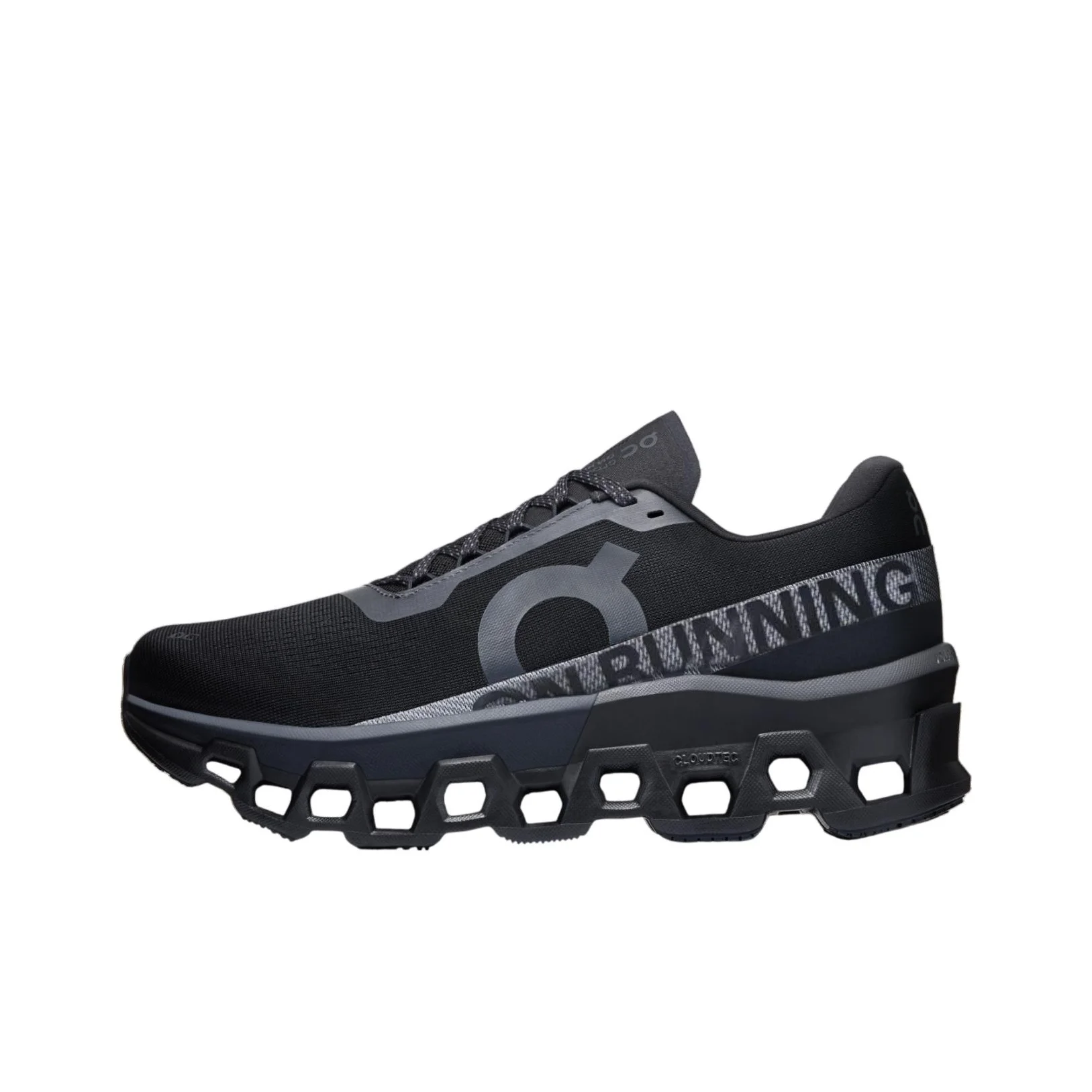 On Cloudmonster 2 Low top Marathon Training Running Shoes Men's Black 3ME10121043