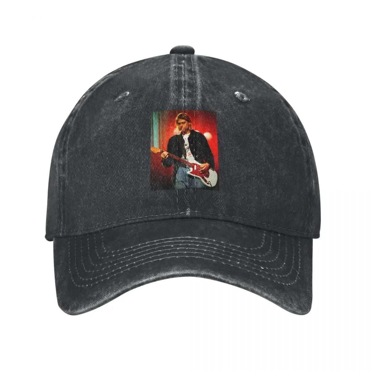 Legend-Band American Baseball Caps Peaked Cap Kurt-Cobain Sun Shade Hats for Men tops fugees graphic gorras Hat official-website