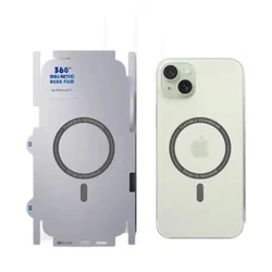 Magnetic Matte Full Wrap TPU Back Film Screen Protector for Magsafe IPhone 16 15 14 13 Pro Max Plus 12 Mini Mac Safe Full Film