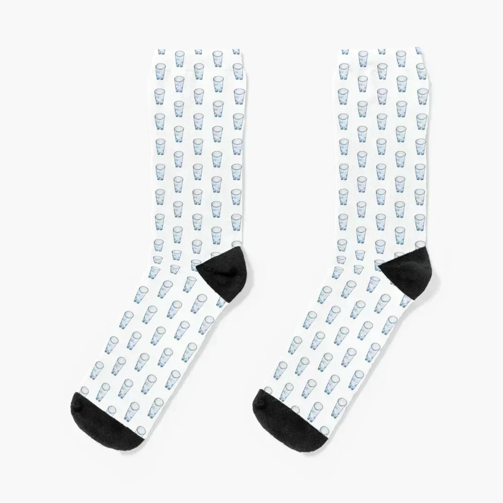 

Water Glass Design Socks floral floor kids Toe sports Men's Socks Women's