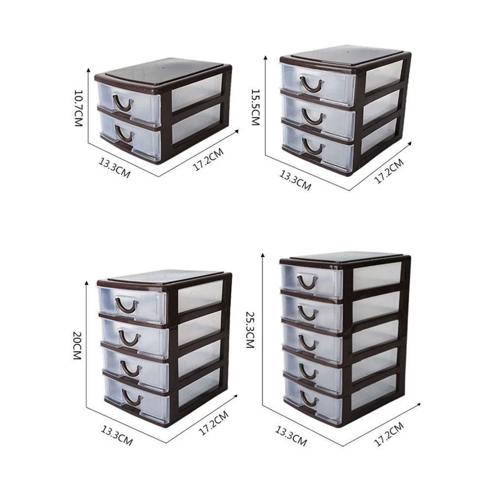 

Drawer Storage Box Stackable Desktop Container for Document File Stationery Sundries Organizer Keeps Desk Tidy Household Storage
