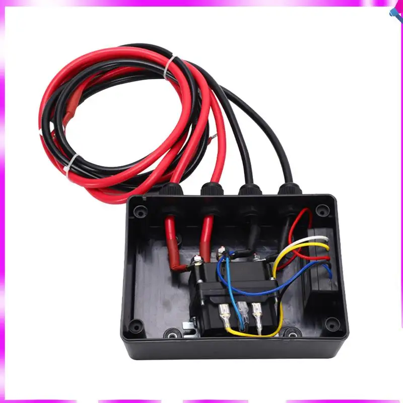N96R 5000 Lbs Electric Winch Control Box Wireless Remote Control 250A Truck Mounted Crane Accessories Winch Control Box Easy Ins