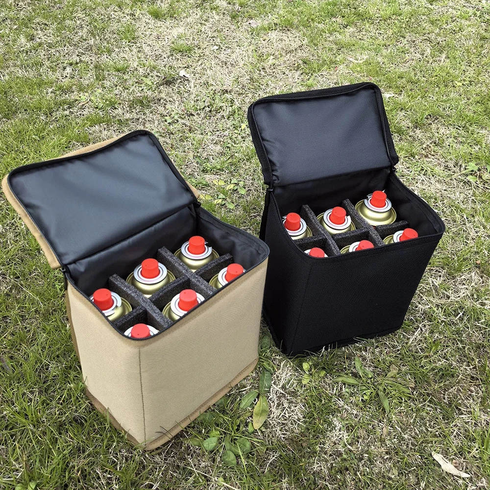 

Camping Gas Tanks Storage Bag Portable Fuel Cylinder Protective Case Camp Light Carrying Bag Anti-Collision for Outdoor Cooking