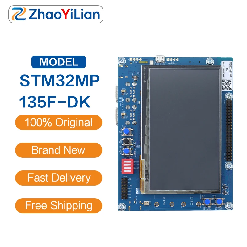 For STM32MP135F-DK STM32MP135 Embedded Linux Development Board STM32MP1 MPU Microprocessor Evaluation Kit