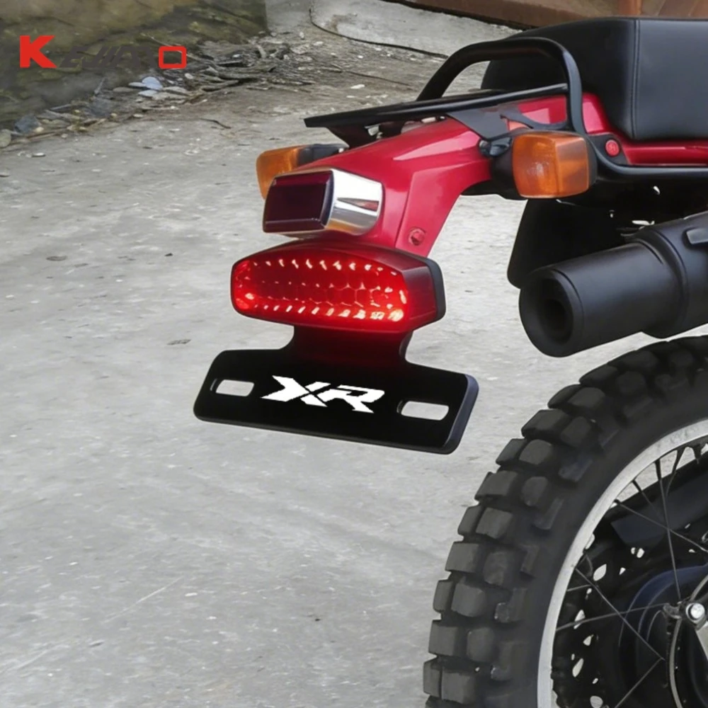 

XR400 XR250 Tail Tidy License Plate Bracket LED Tail Brake Turn Signal Light For Honda XR250R XR400R XR 250 400 Motard 1996-2008