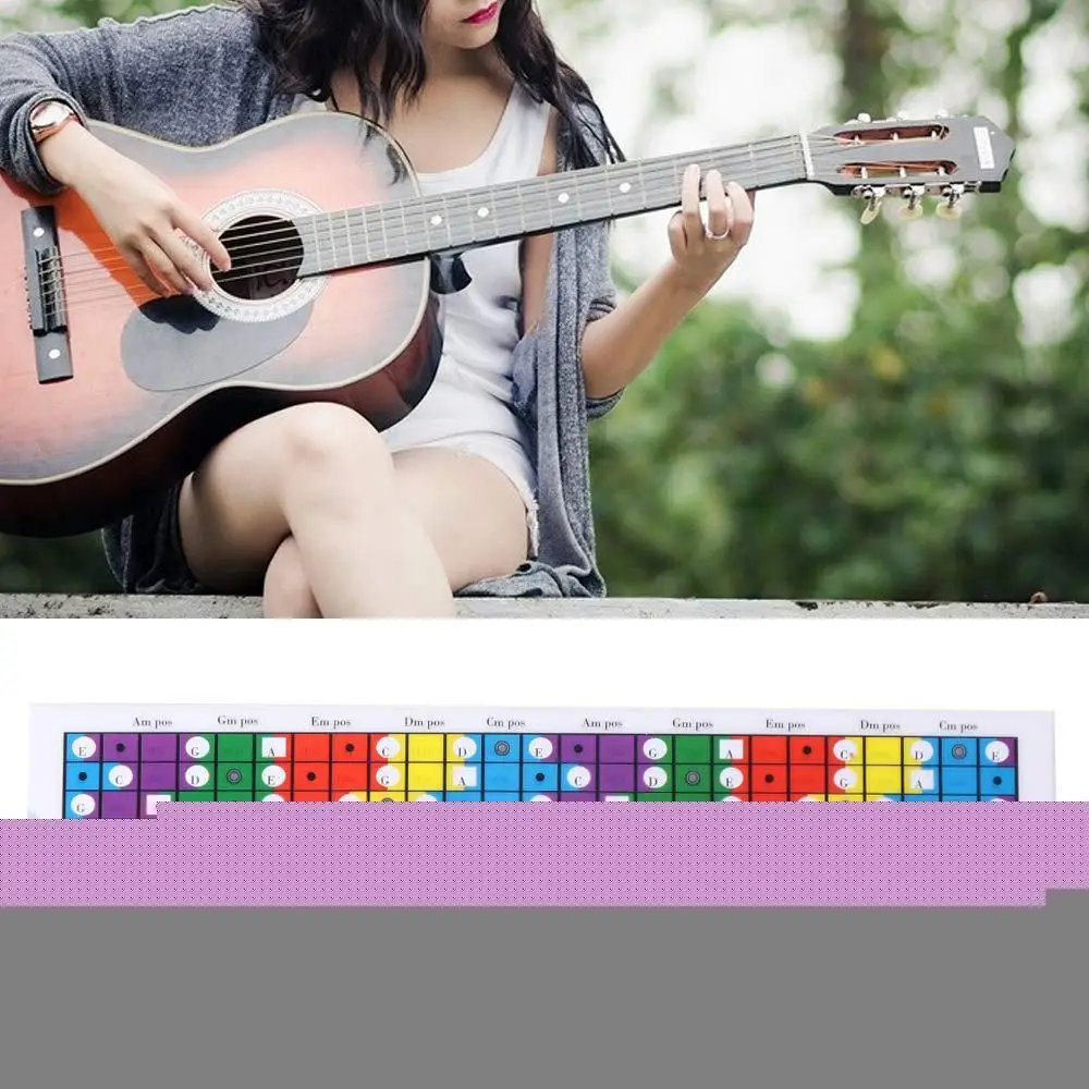 

Fingerboard Scale Pentatonic Sliding Ruler Diatonic and Mode Learning Tool Guitar Scales Ruler Professionals PVC Plastic