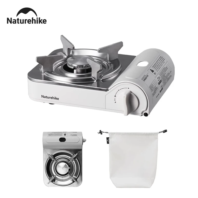 

Naturehike Camping Gas Stove Burner Outdoor Portable Lightweight Cassette Stove 2200W High Firepower Kitchen Camping Cookware