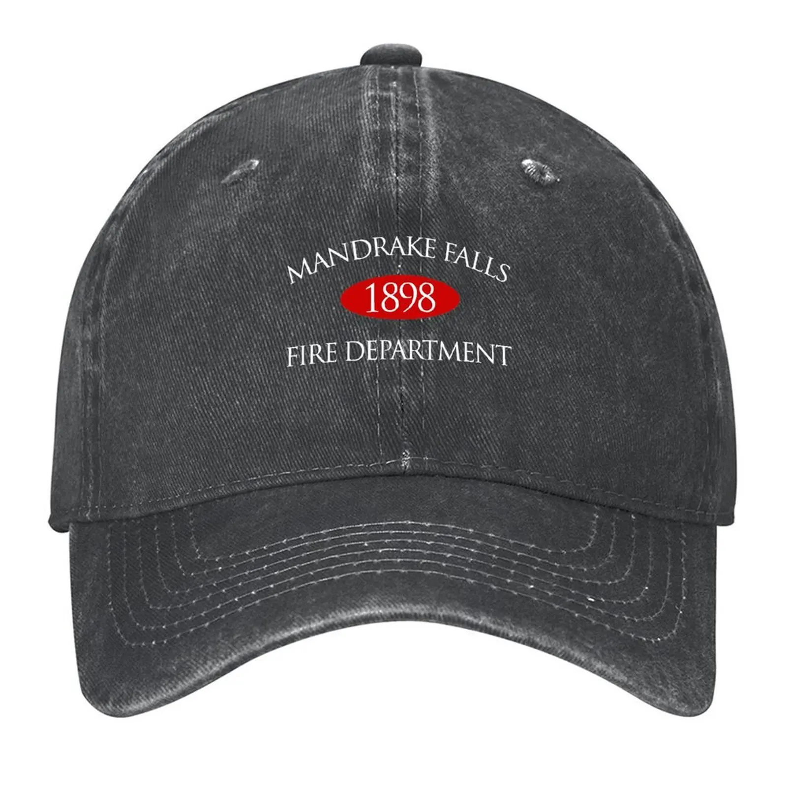 

Mandrake Falls Fire Department Baseball Cap fun hats Ball Cap black Trucker Cap Women Men's