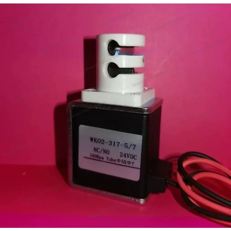 For WK02 Three-way Clamp Valve, Miniature Pinch Solenoid Valve Valve