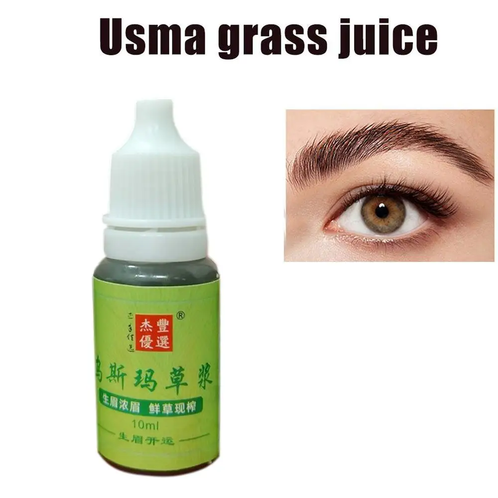 10ml Usma Grass For Women Usma Hair Care Botanical Liquid con effetto duraturo ingredienti Usma per effetti palesi O2u9