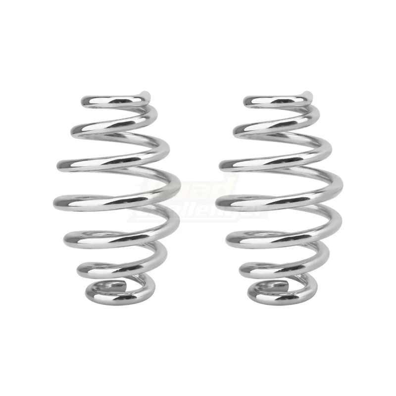 Motorcycle Parts Barrel Coiled Solo Seat Springs Suspension For Harley Chopper Bobber