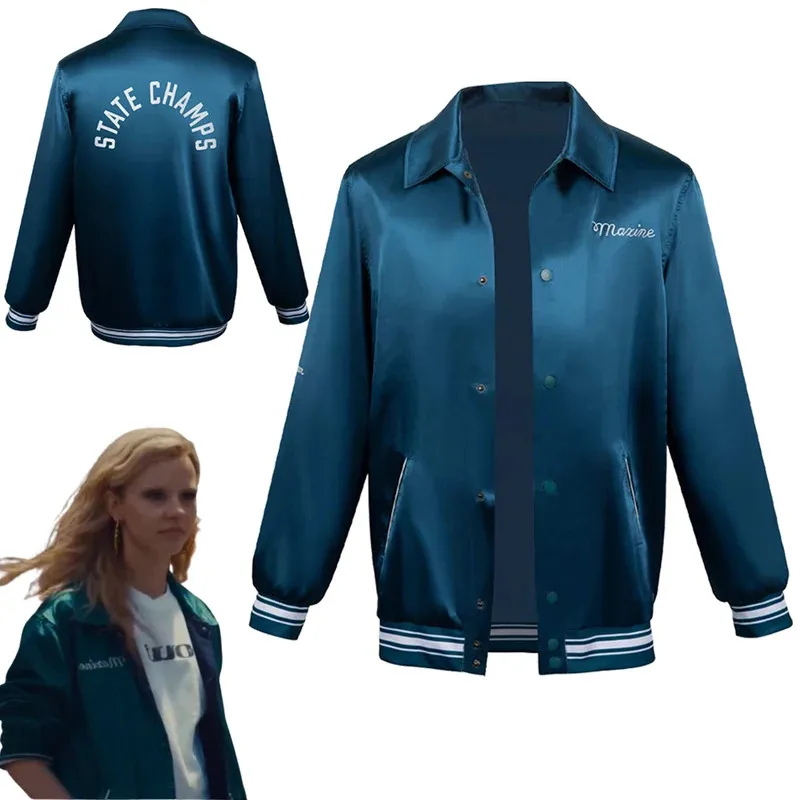 

Maxine Cosplay Fantasy Jacket T-Shirt 2024 Movie MaXXXine Costume Disguise Women Fantasia Outfits Halloween Carnival Party Cloth