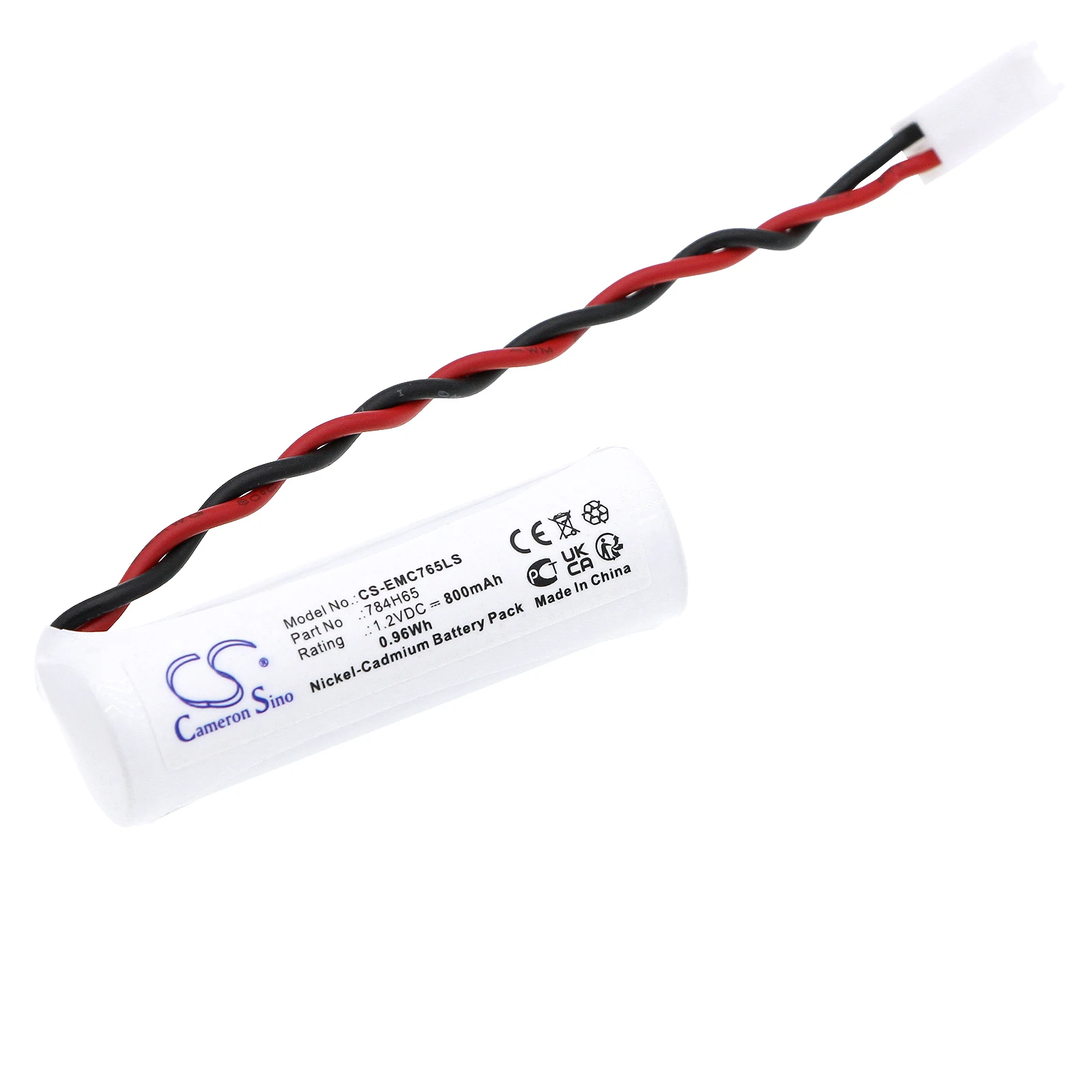 

Cameron Sino Replacement Battery for DUAL-LITE EVEUGWE, EVEUGWEI, EVEURWE, EVEURWEI, Fits P/N 784H65,93050476,H-AA850BT-2695