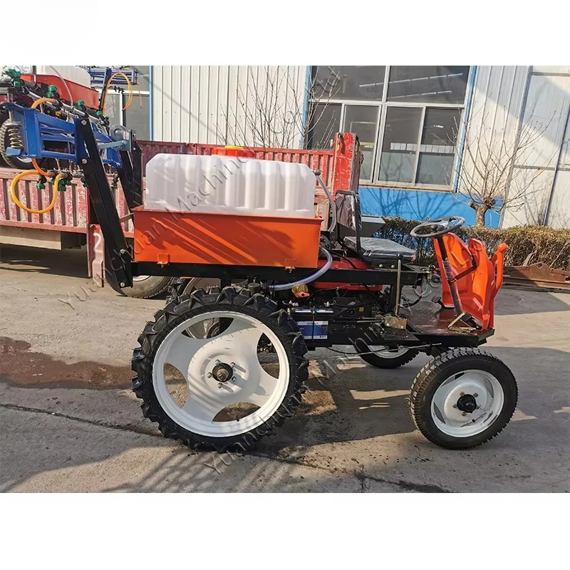 

Self-propelled 4-wheel Sprayer 12 HP Sprayer Vegetable Greenhouse Spraying Four-wheeled Vehicle