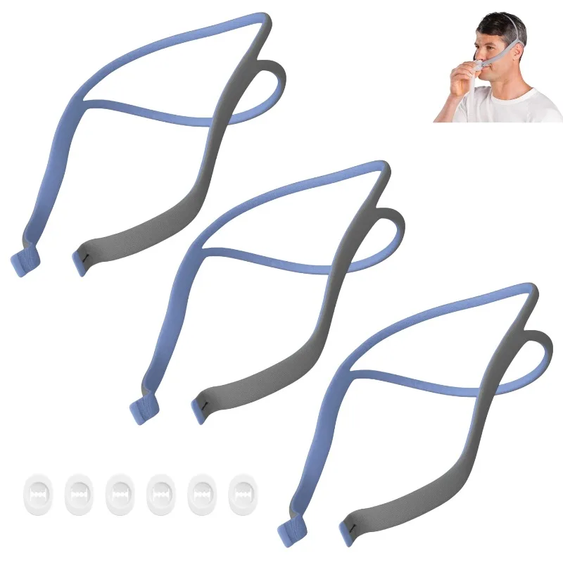 

Headgear Strap for ResMed AirFit P10 Nasal Pillow Headgear and Clip Without Mask