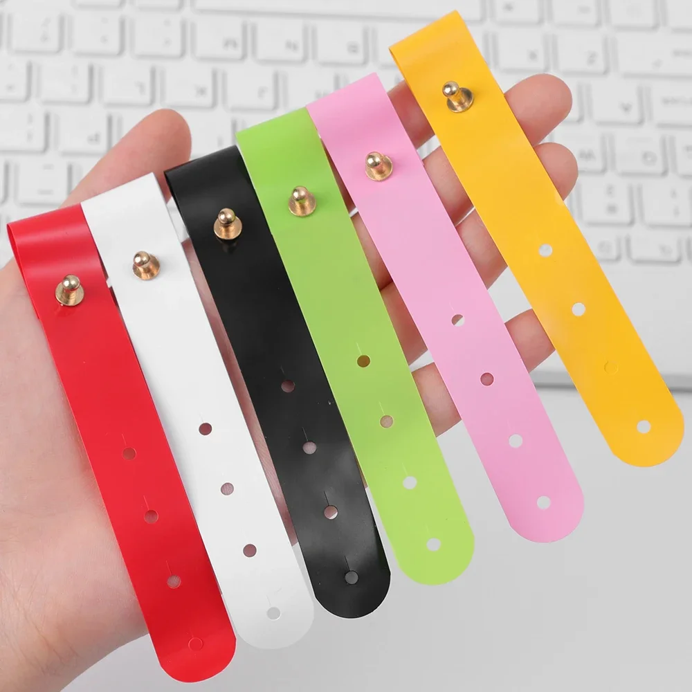 1/12PCS PVC Waterproog Cable Organizers Ties For Charging Data Cord Network Line Earphone Wire Desktop Cable Winder Management