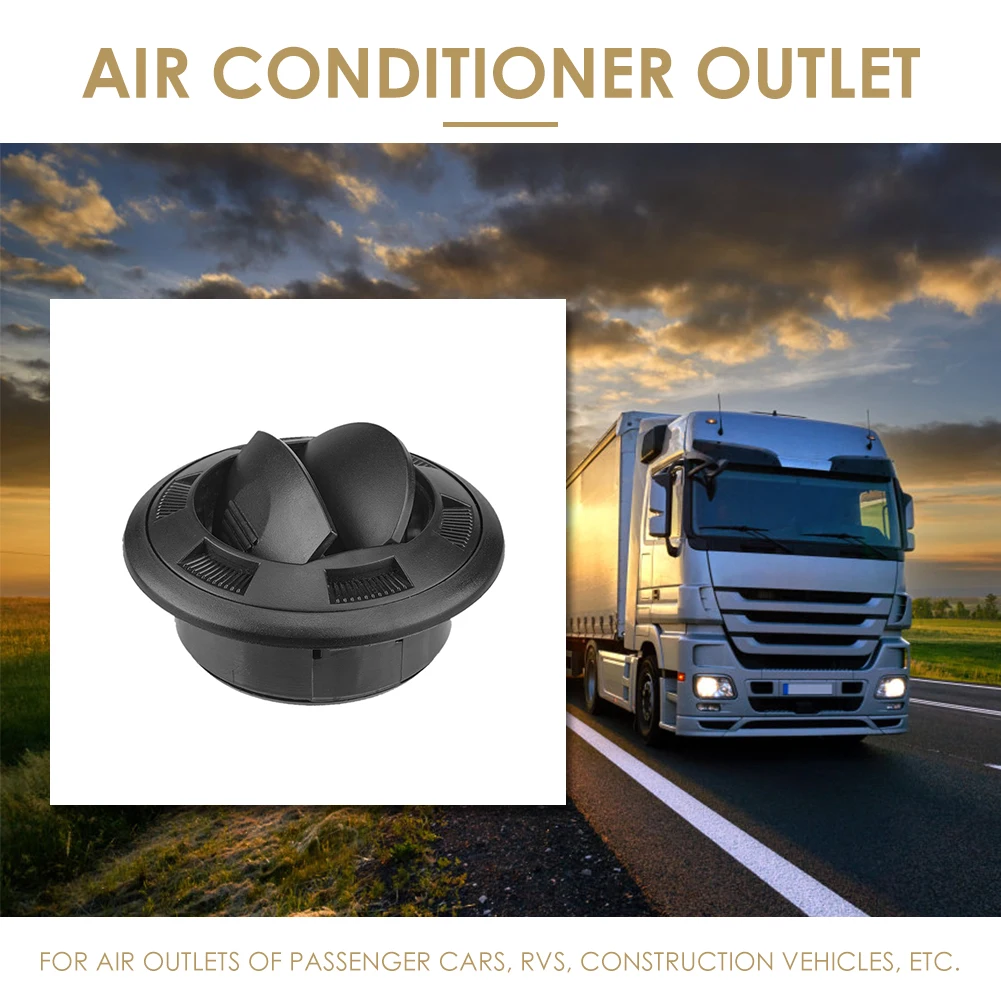 

75mm Bus RV A/C Air Vent Universal Air Conditioning Outlet with Honeycomb Grille for Outdoor Personal Car Ornaments