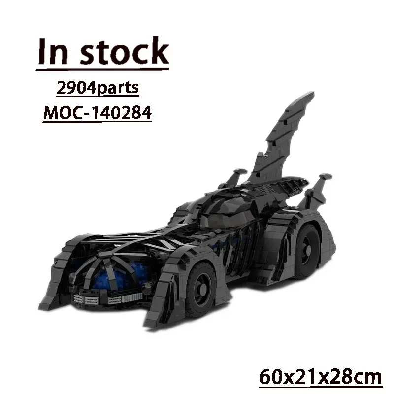 MOC-140284Classic Movie Clip Supercar Assembly Splicing Building Block Model2904Parts Children's Birthday Building Block ToyGift