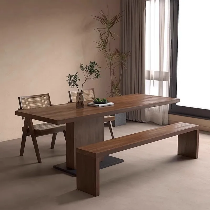 Factory Direct 2026 Solid wood tea table Coffee table Home living room Office workbench Simple creative negotiation tabl Desk lo