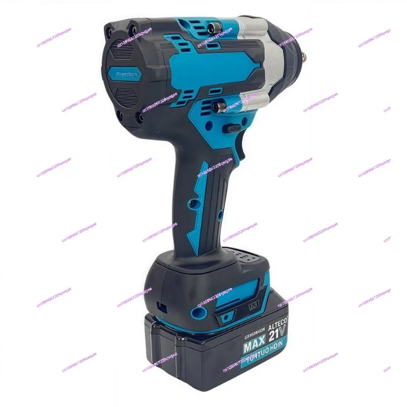 700N·m Brushless High Torque Electric Wrench - Multifunctional Impact Wrench for Auto Repair Woodworking Shelving