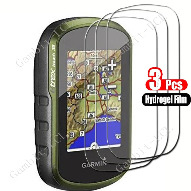 Cubierta protectora de pantalla para Garmin eTrex Touch 20, 25, 35, 35T, navegador GPS de mano, rastreador, película de hidrogel suave