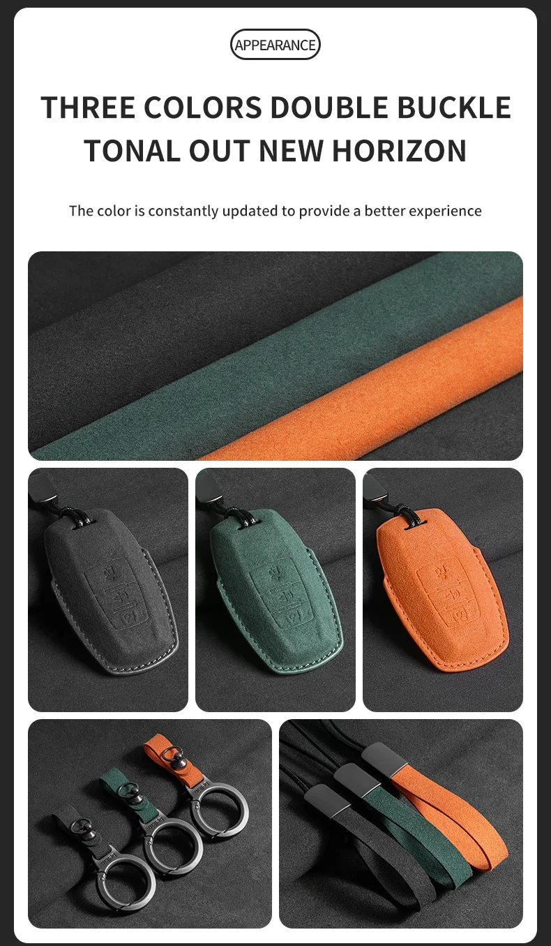 Autos chl üssel etui Schutzhülle für große Wand haval/Hover h6 dargo m6 plus cratos h9 jolion f5 h2s f7 h7 Wildleder Autos chl üssel Schlüssel bund – Detail 4