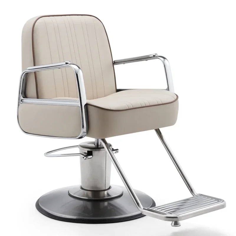 

Dedicated High-end Barber Chair Lift Lower Hair Trendy Barber Chair Shop Hairdresser Sillas De Barberia Hair Salon Furniture