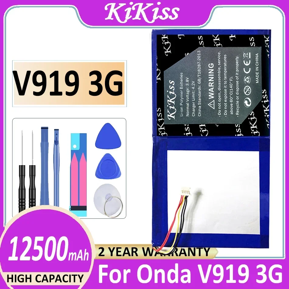 12300mAh/12500mAh KiKiss bateria do Onda V919 air CH OI109 OI105/3G Air OI102/4G Air OC101 baterie o dużej pojemności