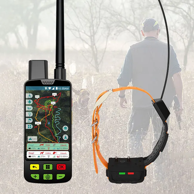 Eseek Autonomous Dog Collar Smart GPS Perimeter: AI Boundary Learning + Auto-Correction - Government K9 Program Customization