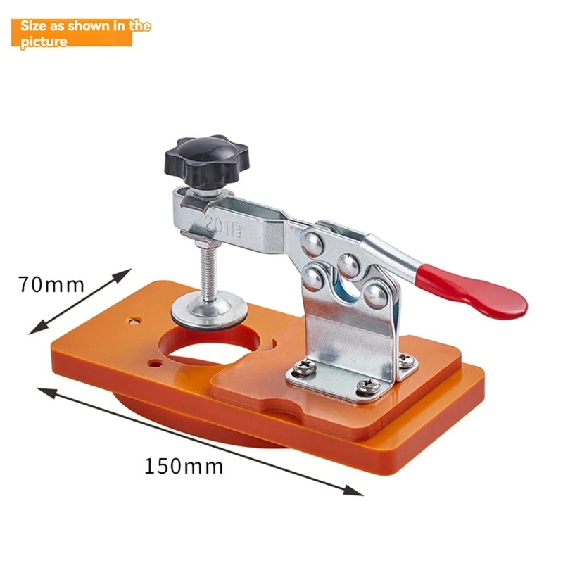 Pozycjoner otworów na zawiasach Panel drzwi mebli Otwieranie zawiasów Zainstaluj pomocnicze narzędzia do obróbki drewna Zawias wytaczadło Jig