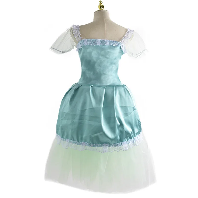 Green Long Ballet Tutu Girl Ballerina Costumes Child Kids Adult Ballet Dress Girls Women Ballerina Swan Lake Tutu Clothes