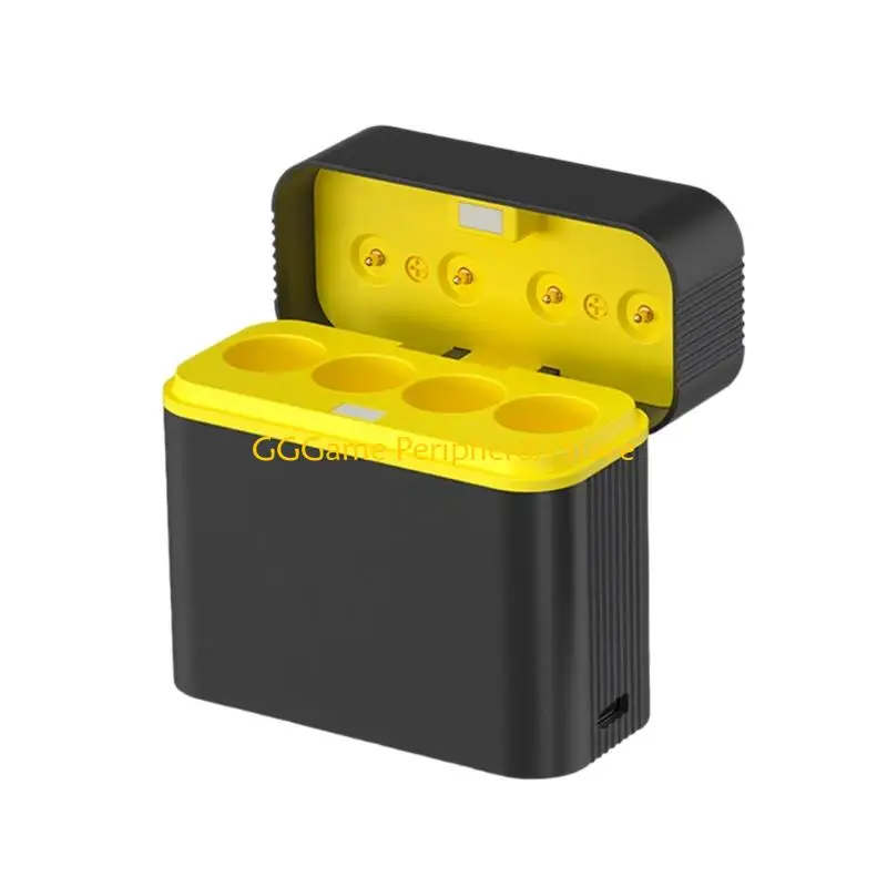

U55B Fast Charging 1.5V Battery Charging Box 4 Slots Independent Power Supply Type C Interfaces