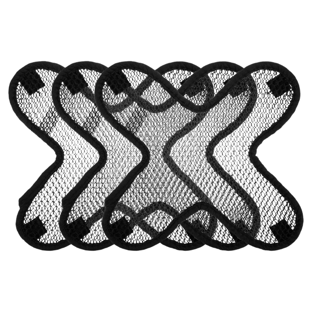 

3pcs Safety Sweat-absorbing Pad Breathable Mesh Liner Cooling Hard Hat Insert Washable Cap Accessories Reusable