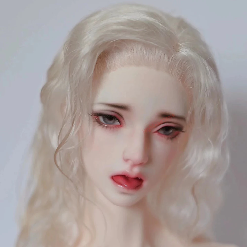 

New 1/3 BJD Doll Head No Makeup DIY Resin Boy/Men Doll Head Doll Accessories For 1/3 BJD Uncle Body Doll Head Without Makeup