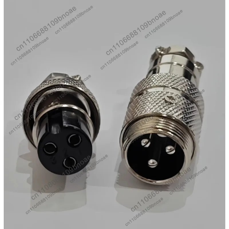 2pcs Docking Male Aviation Plug Socket GX16 Aerial Docking 2-3/4/5/6/7/8/9/10 Pin Male Female 16M Cable Connector