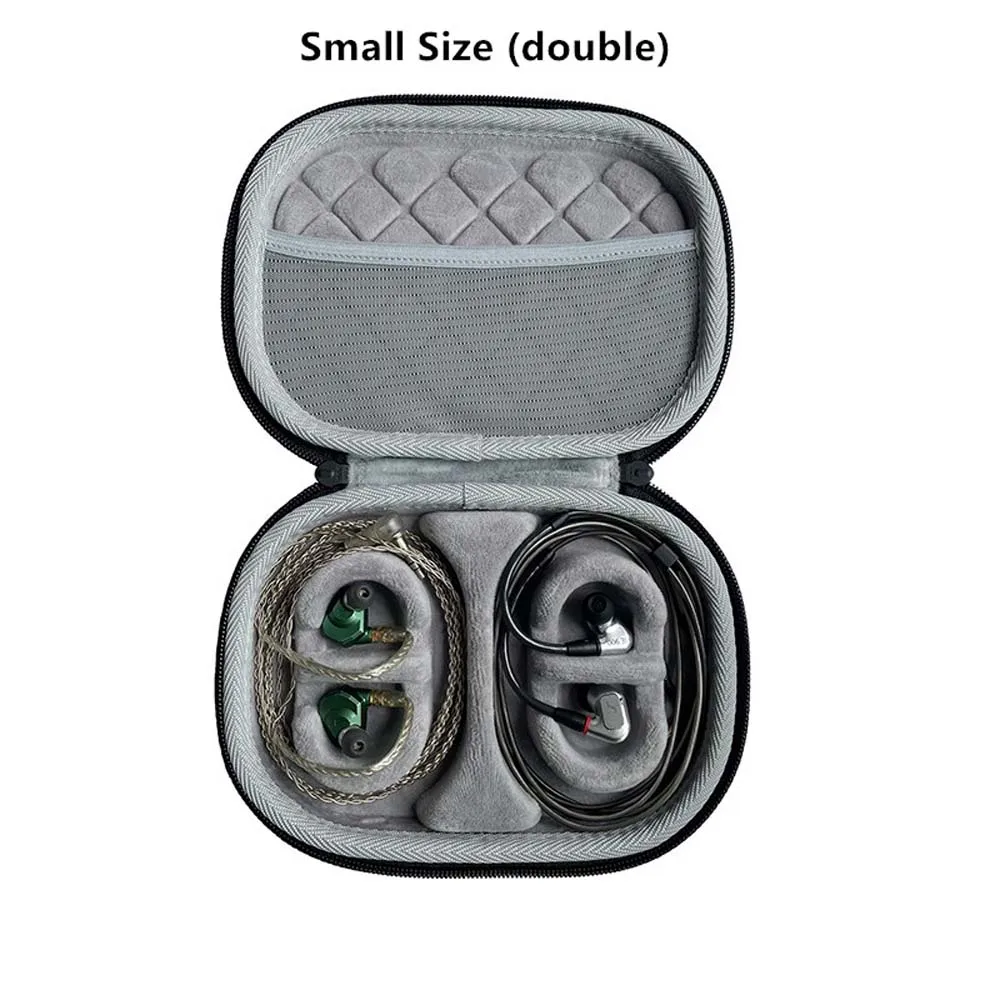 Koptelefoontas Oortelefoon Oordopjes Draagbare handtas Multi-rastercombinatie Gratis scheidingsregeling Beschermende opbergdoos