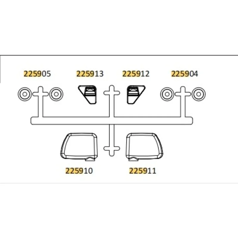

CROSSRC AT6 rearview mirror CS-97401029