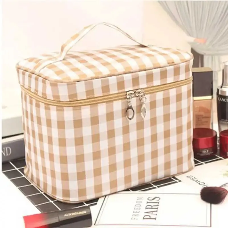 Handheld Makeup Storage Bag Waterproof Portable Multifunctional Travel Cosmetic Cleaning Organiser Jewellery Display Case