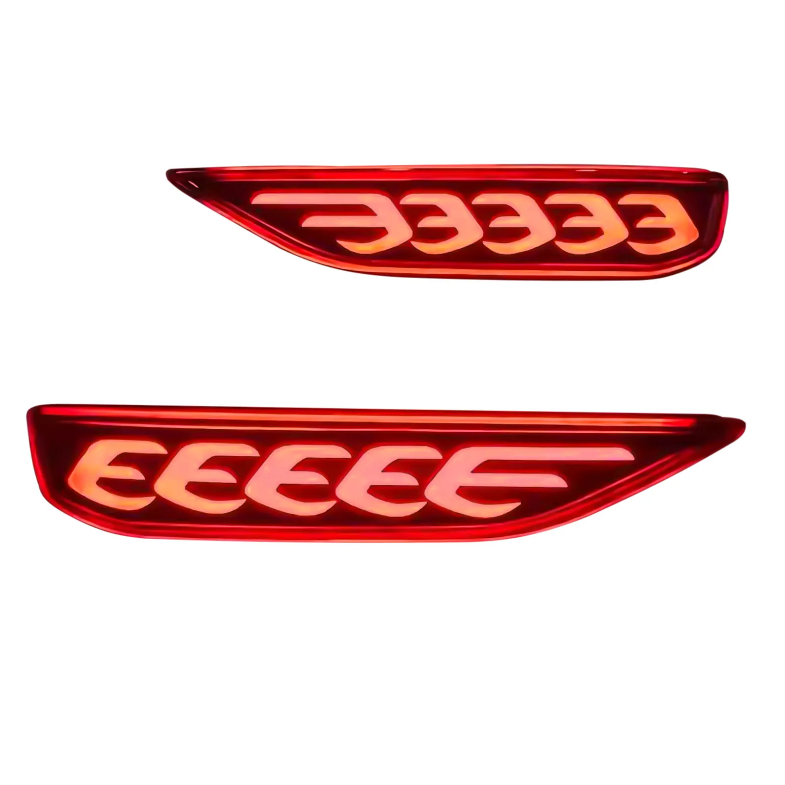 for Mitsubishi Xpander 2018-2020 Car Led Fog Light Modification Driving Brake Light DRL Rear Bumper Lamp Reflector Accessories detail image 4