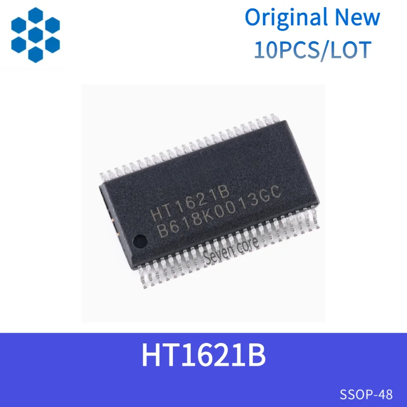 

Оригинальный новый 10 шт./лот HT1621B SSOP-48 MCU с оперативной памятью 32*4 ЖК-контроллер чип ввода/вывода MCU