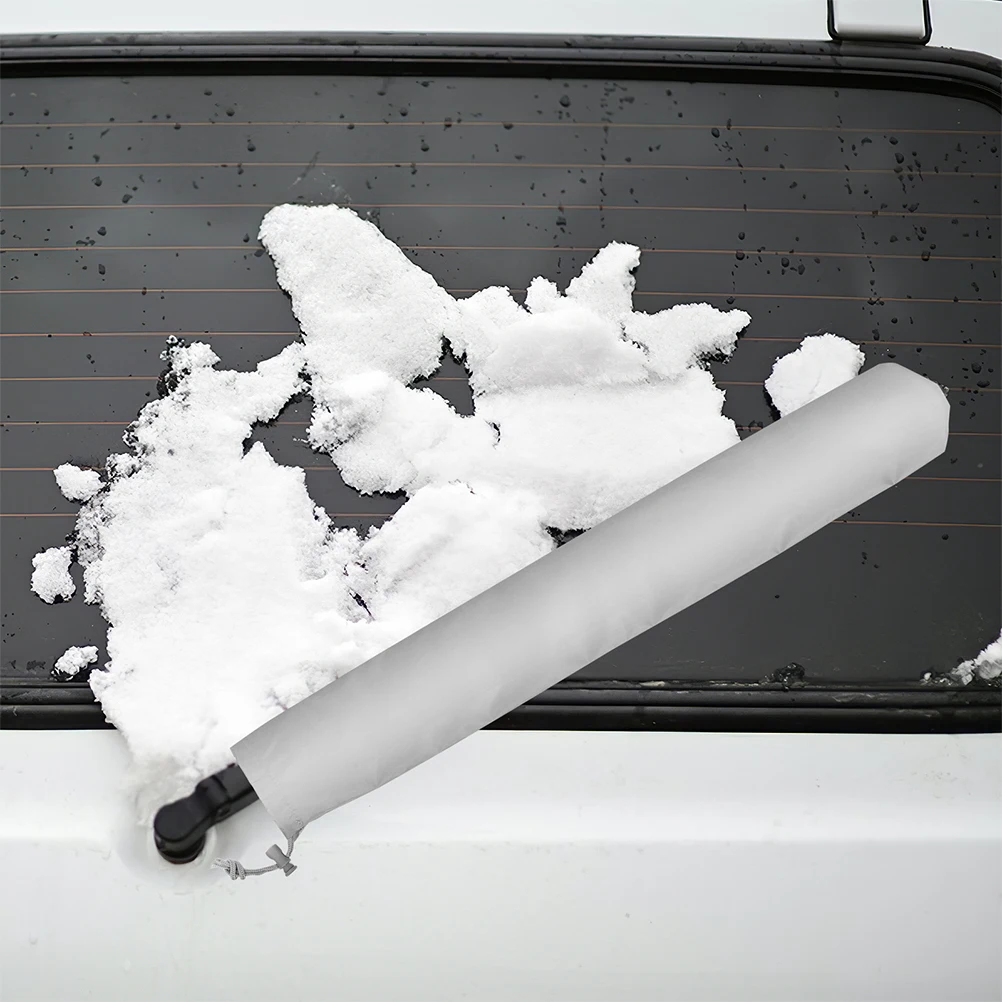 

Universal Windshield Wiper Covers Durable Rainproof Auto Wiper Blade Sleeves For Cars Suvs Trucks Automotive Windshield