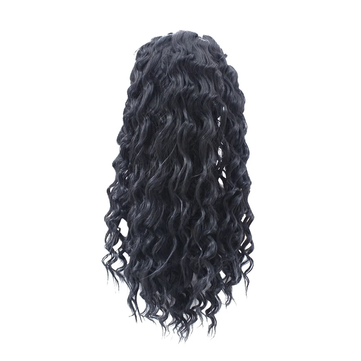 

20 Inches Front Lace Curly Fringe Wig Curly Hair Wigs Brazilian - Curly Human-Hair Wigs for Women