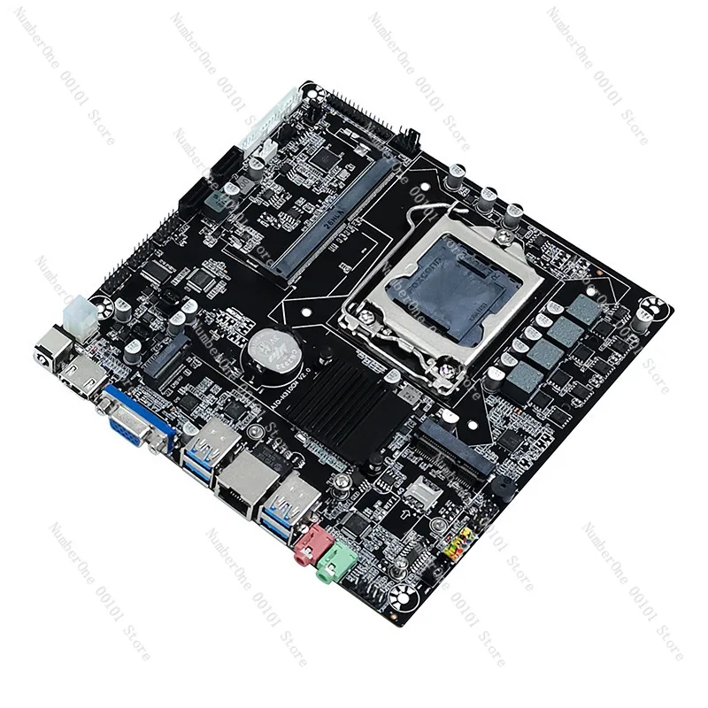 

Brand New LGA1151 Socket H310 Motherboard Computer All-in-One 12-19V DDR4 Memory M.2 Supports 6th-9th Gen CPU