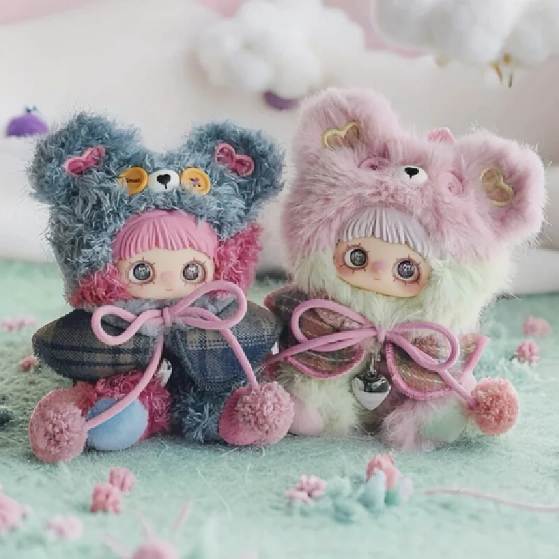 

В наличии Maymei Tiny Bear Cookie Series слепая коробка Kawai Bag Charm Doll Collection Desktop Ornament Trend Surprise Рождественский подарок